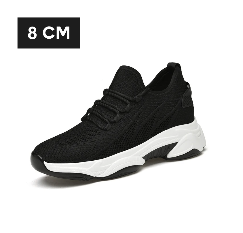 Lufido ElefenSky Schuhe Schwarz + 8 cm