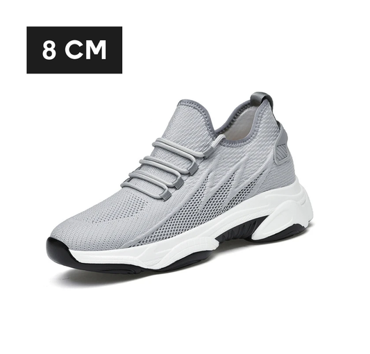 Lufido ElefenSky Schuhe Grau + 8 cm